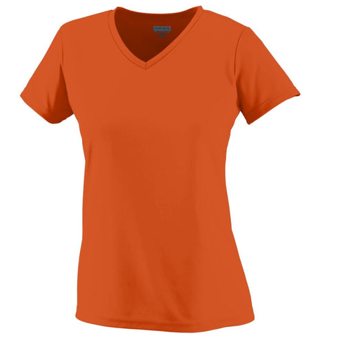 Augusta Sportswear Ladies Wicking T-Shirt (1790), Color 'Orange'