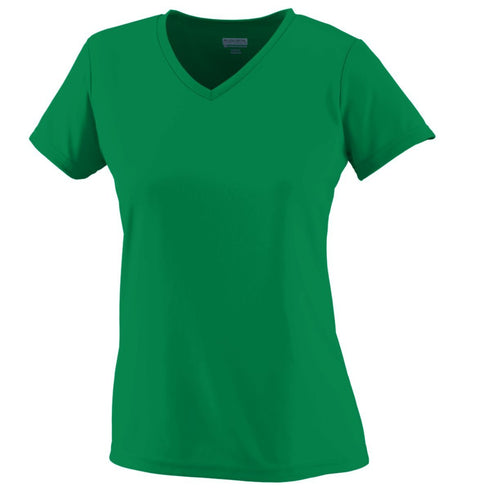Augusta Sportswear Ladies Wicking T-Shirt (1790), Color 'Kelly'