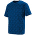 Augusta Sportswear Youth Elevate Wicking T-Shirt (1796-C), Color 'RoyalBlack Print'