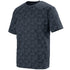 Augusta Sportswear Youth Elevate Wicking T-Shirt (1796-C), Color 'Graphite/Black Print'