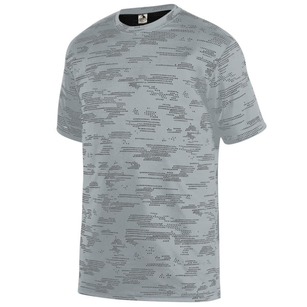 Augusta Sportswear Youth Sleet Wicking Tee (1802-C), Color 'SilverBlack'