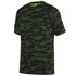 Augusta Sportswear Youth Sleet Wicking Tee (1802-C), Color 'BlackLime'