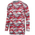 Augusta Sportswear Youth Mod Camo Long Sleeve Wicking Tee (1808-C), Color 'Red Mod'