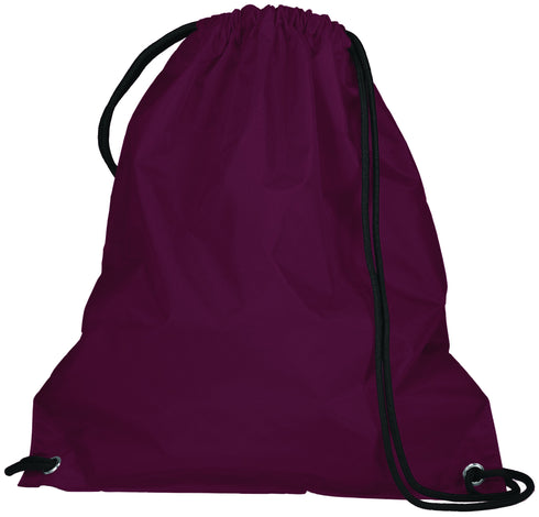 Augusta Sportswear Cinch Bag (1905), Color 'Maroon'