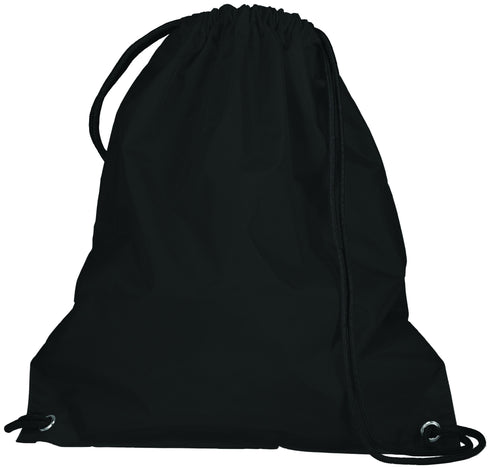 Augusta Sportswear Cinch Bag (1905), Color 'Black'