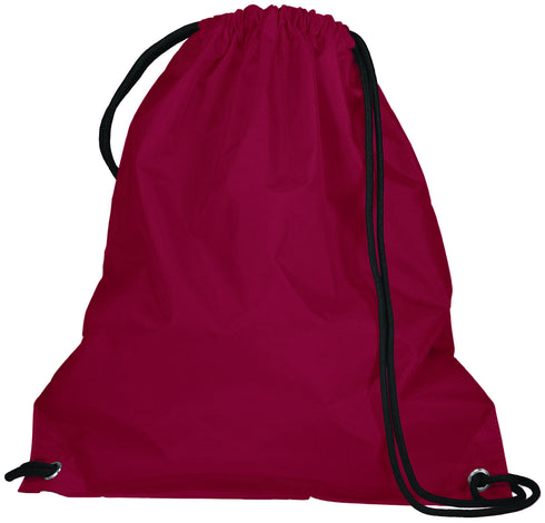 Augusta Sportswear Cinch Bag (1905), Color 'Cardinal'
