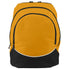 Augusta Sportswear Large Tri-Color Backpack (1915), Color 'Gold/Black/White'