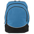 Augusta Sportswear Large Tri-Color Backpack (1915), Color 'Columbia Blue/Black/White'