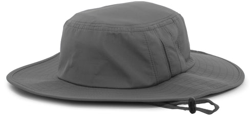 Pacific Headwear Manta Ray Boonie Hat (1946B), Color 'Graphite'