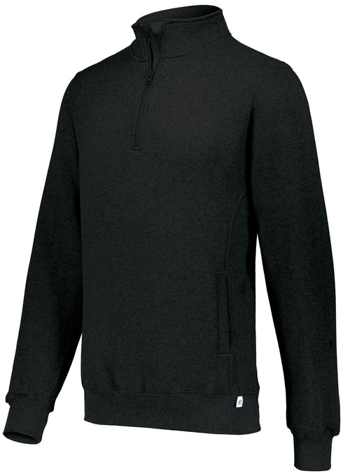 Russell Athletic Dri-Power® Fleece 1/4 Zip Pullover (1Z4HBM), Color 'Black'