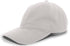 Pacific Headwear Brushed Cotton Twill Buckle Strap Adjustable Cap (201C), Color 'Silver'