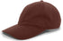 Pacific Headwear Brushed Cotton Twill Buckle Strap Adjustable Cap (201C), Color 'Chocolate'