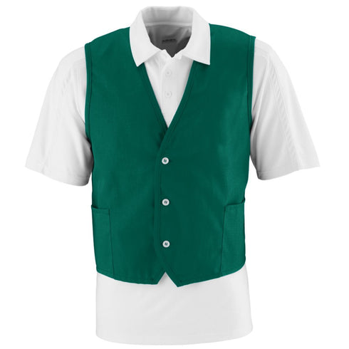 Augusta Sportswear Vest (2145), Color 'Dark Green'