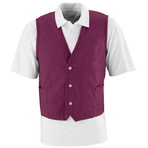 Augusta Sportswear Vest (2145), Color 'Maroon'