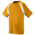 Augusta Sportswear Youth Wicking Color Block Jersey (219-C), Color 'Gold/White'