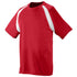 Augusta Sportswear Youth Wicking Color Block Jersey (219-C), Color 'Red/White'