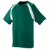 Augusta Sportswear Youth Wicking Color Block Jersey (219-C), Color 'Dark Green/White'