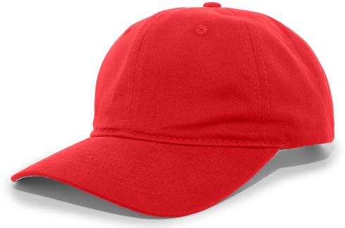 Pacific Headwear Brushed Cotton Twill Hook-And-Loop Adjustable Cap (220C), Color 'Berry'