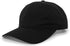 Pacific Headwear Brushed Cotton Twill Hook-And-Loop Adjustable Cap (220C), Color 'Black'