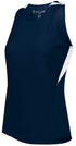 Holloway Ladies PR Max Track Jersey (221335), Color 'Navy/White'