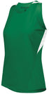 Holloway Ladies PR Max Track Jersey (221335), Color 'Kelly/White'
