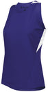Holloway Ladies PR Max Track Jersey (221335), Color 'Purple/White'