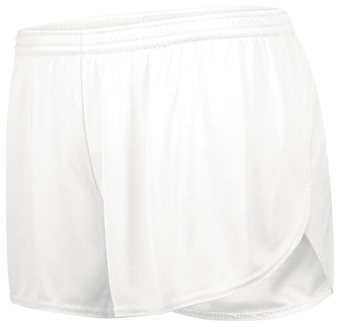 Holloway Ladies PR Max Track Shorts (221336), Color 'White'