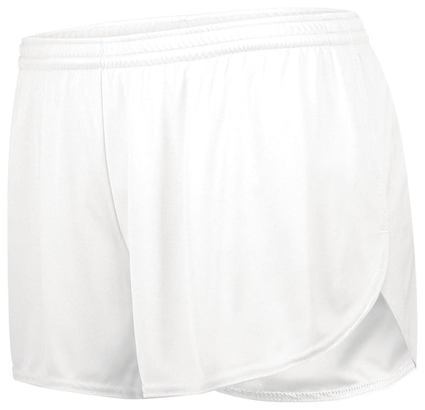 Holloway Ladies PR Max Track Shorts (221336), Color 'White'