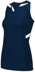 Holloway Ladies PR Max Compression Jersey (221337), Color 'Navy/White'