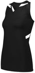 Holloway Ladies PR Max Compression Jersey (221337), Color 'Black/White'