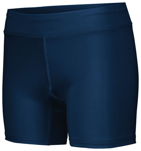 Holloway Ladies PR Max Compression Shorts (221338), Color 'Navy'