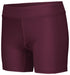 Holloway Ladies PR Max Compression Shorts (221338), Color 'Maroon (Hlw)'