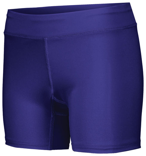 Holloway Ladies PR Max Compression Shorts (221338), Color 'Purple (Hlw)'