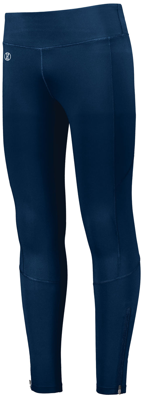 Holloway Ladies High Rise Tech Tight (221398), Color 'Navy'