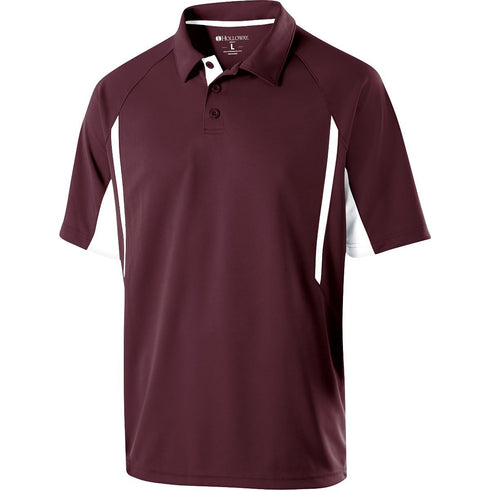 Holloway Avenger Polo (222530), Color 'Maroon/White'