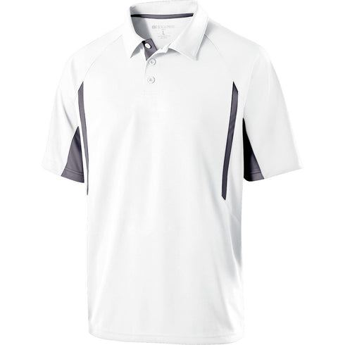 Holloway Avenger Polo (222530), Color 'White/Graphite'