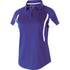 Holloway Ladies Avenger Polo (222730), Color 'Purple/White'
