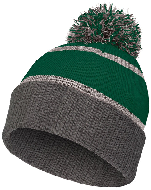 Holloway Reflective Beanie (223816), Color 'Forest/Carbon'