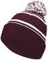 Holloway Homecoming Beanie (223860), Color 'Maroon/White'