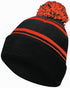 Holloway Homecoming Beanie (223860), Color 'Black/Orange'