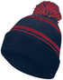 Holloway Homecoming Beanie (223860), Color 'Navy/Scarlet'