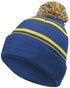 Holloway Homecoming Beanie (223860), Color 'Royal/Light Gold'