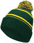 Holloway Homecoming Beanie (223860), Color 'Forest/Light Gold'