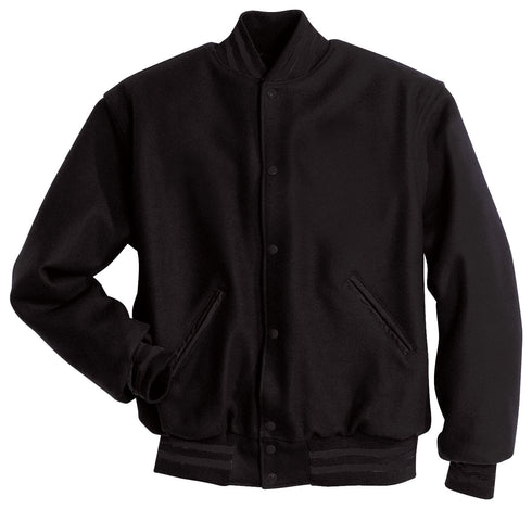 Holloway Letterman Jacket (224182), Color 'Black'