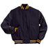 Holloway Varsity Tall Jacket (224683), Color 'Dark Navy/Dark Navy/Light Gold'