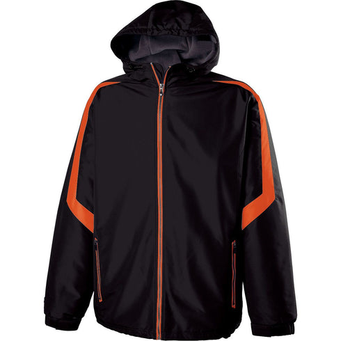 Holloway Charger Jacket (229059), Color 'Black/Orange'