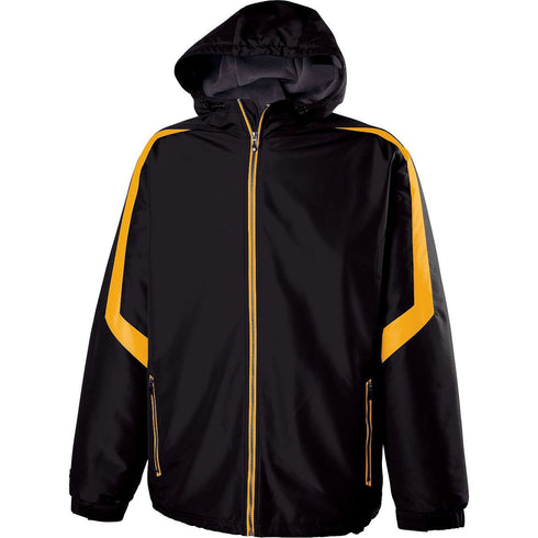Holloway Charger Jacket (229059), Color 'Black/Light Gold'