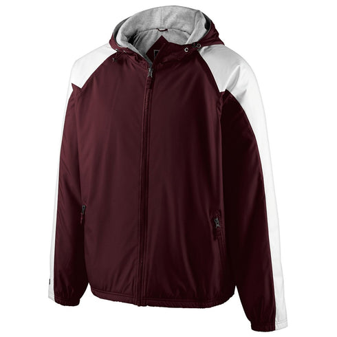 Holloway Homefield Jacket (229111), Color 'Maroon/White'