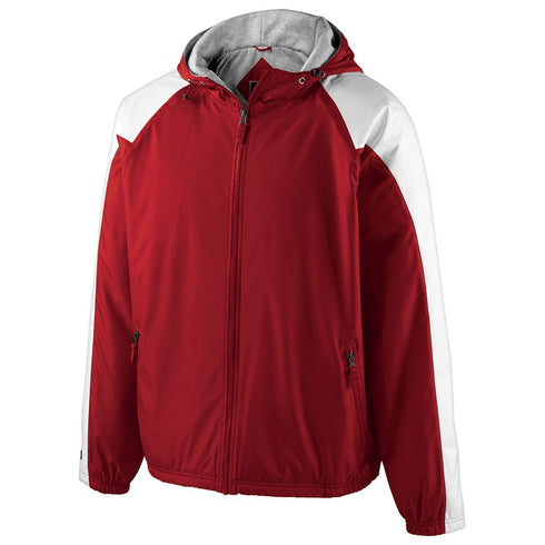 Holloway Homefield Jacket (229111), Color 'Scarlet/White'
