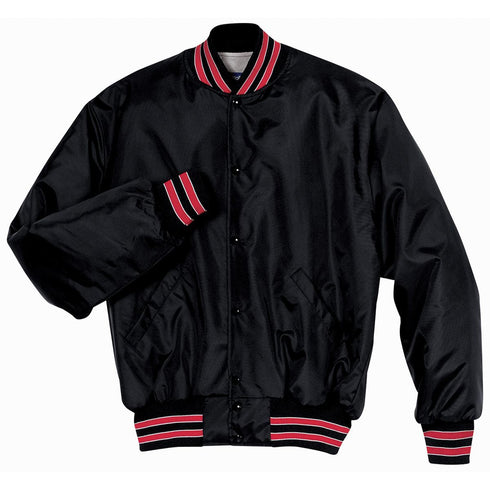 Holloway Heritage Jacket (229140), Color 'Black/Scarlet/White'